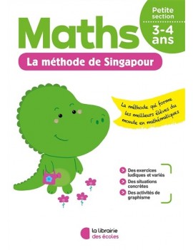 Maths, la méthode de Singapour, petite section, 3-4 ans
