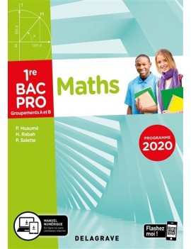 Maths, 1re bac pro, groupements A et B : programme 2020