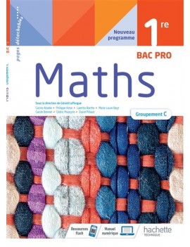 Maths 1re bac pro : groupement C : nouveau programme