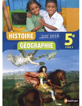 Histoire géographie 5e, cycle 4 : nouveau programme 2016