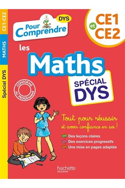Pour comprendre les maths, CE1 et CE2 : spécial dys
