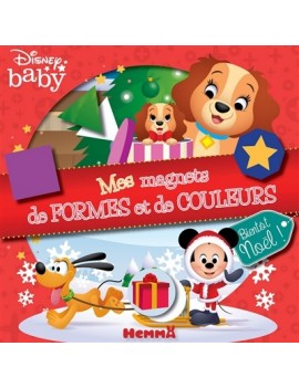 Disney baby : mes magnets de formes et de couleurs : bientôt Noël !