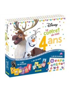 Le coffret de mes 4 ans : trois petits jeux amusants adaptés à tes 4 ans ! : Olaf et Sven