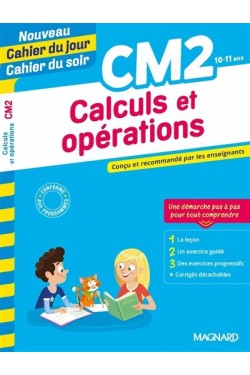 Calculs et opérations CM2,...