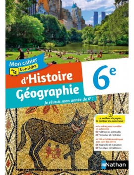 Mon cahier bi-média d'histoire géographie 6e