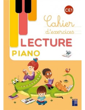 Lecture piano CE1 : cahier d'exercices