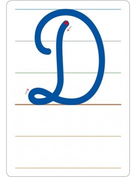 Mon cahier d'écriture CP-CE1 : lettres majuscules