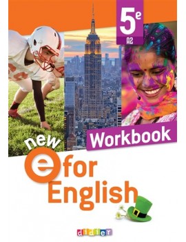 New E for English 5e, A2 : workbook