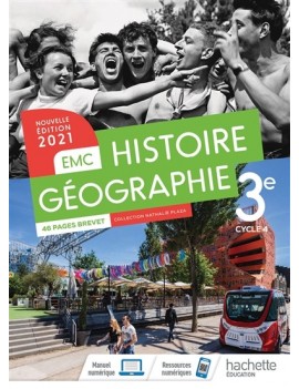 Histoire géographie, EMC : 3e, cycle 4 : 2021