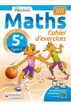 Maths 5e, cycle 4 : cahier...