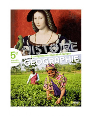 Histoire géographie, enseignement moral et civique 5e, cycle 4