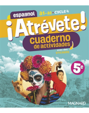 Atrévete ! espagnol 5e, A1-A2, cycle 4 : cuaderno de actividades