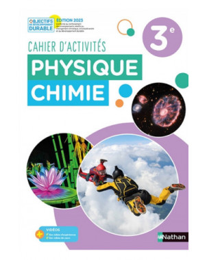 Cahier d'activités physique chimie 3e