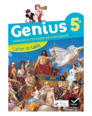Genius 5e : langues & cultures de l'Antiquité : cahier de latin