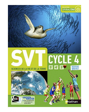 SVT, sciences de la vie et de la Terre cycle 4, 5e, 4e, 3e : nouveau brevet