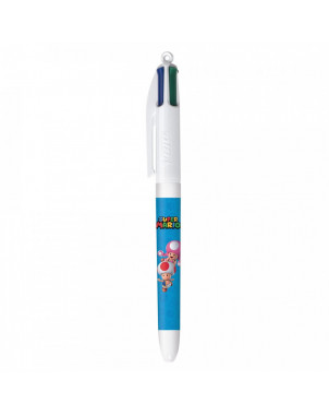 STYLO BIC 4 COULEURS MARIO TODS