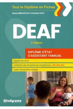 DEAF : diplôme d'Etat...