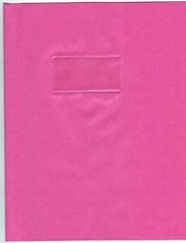 PROTEGE CAHIER 17x22 ROSE