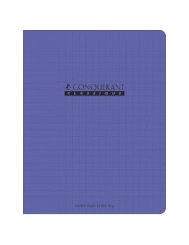 CAHIER POLYPRO 17 X 22 48 PAGES VIOLET