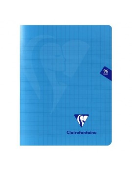 CAHIER POLYPRO 17 X 22 48 PAGES BLEU