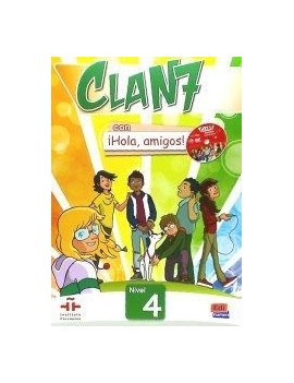 Espagnol Clan 7 Nivel 4 Libro del alumno - Con iHola, amigos ! avec 1 Cédérom Edition en espagnol