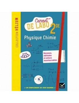Physique chimie 2de : carnet de labo