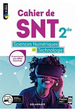 Cahier de SNT, sciences...