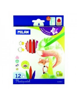 Etui De 12 Crayons De Couleurs Milan Maxi Triangulaire