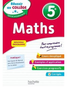 Maths 5e : nouveau programme
