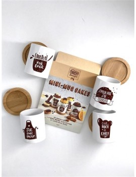 Mini mug cakes Nestlé Dessert : 20 recettes + 4 mini-mugs collector et leurs sous-mugs