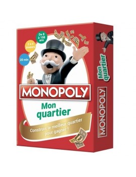 Monopoly : mon quartier : construis le meilleur quartier pour gagner !