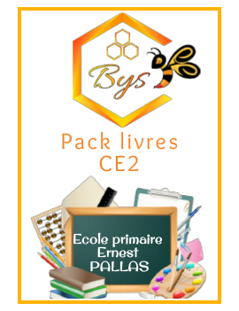 PACK LIVRES - ECOLE ERNEST PALLAS CE2 - 2023