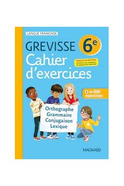 Cahier d'exercices Grevisse...