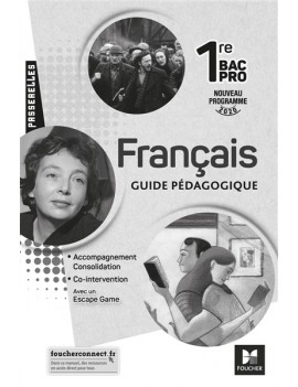 Français 1re bac pro : guide pédagogique : nouveau programme 2020