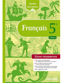 Français 5e cycle 4 : livre ressources