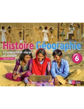 Histoire géographie, enseignement moral et civique, 6e cycle 3 : programme 2016