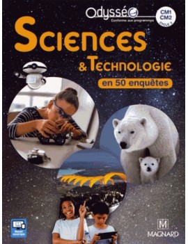 Sciences & technologie en 50 enquêtes, CM1, CM2, cycle 3