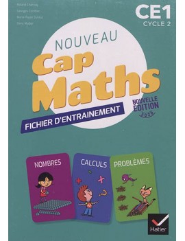 Nouveau Cap maths, CE1, cycle 2 : cahier de géométrie, fichier d'entraînement