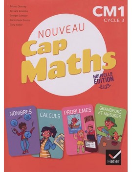 Nouveau Cap maths, CM1, cycle 3 : manuel, cahier de géométrie, dico-maths