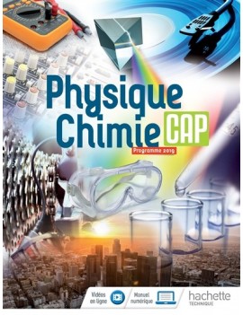 Physique chimie CAP : programme 2019