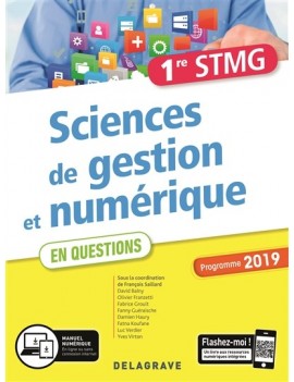 Sciences de gestion et numérique 1re STMG - Grand Format Edition 2019