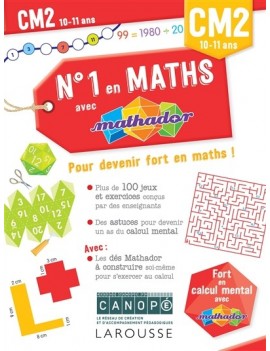N°1 en maths avec Mathador CM2, 10-11 ans