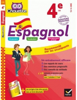 Espagnol 4e LV2, 13-14 ans : nouveau programme